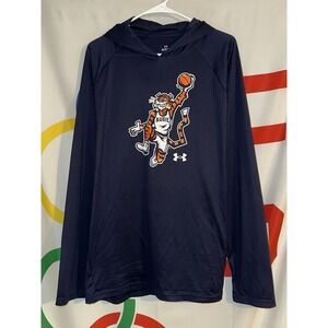 Under Armour Auburn Tigers Dunking Aubie Lightweight Hoodie XL Basketball